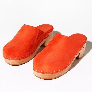 Charlotte Stone Charlotte Stone Martino Clogs tangerine casual classic summer